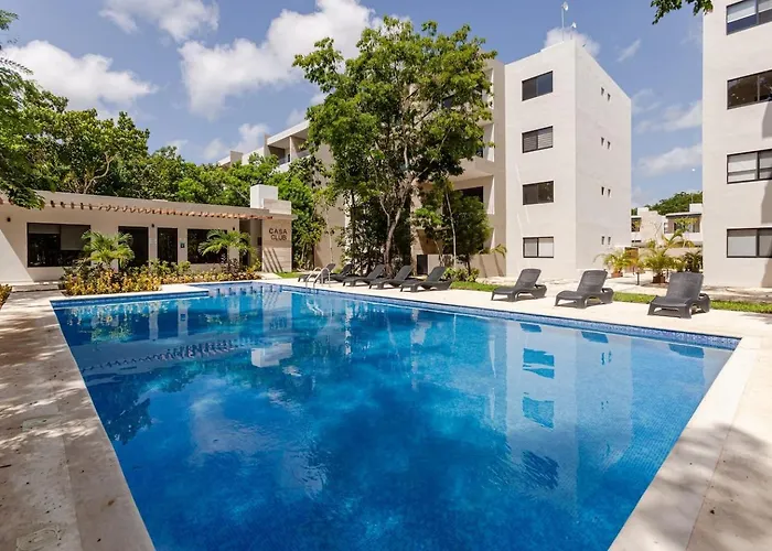 Modern 3br 3 Queen Beds, 200mb, 2 Gyms & 6 Pools Casa de férias Playa del Carmen